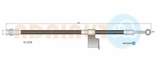 Brake Hose (10.1279)