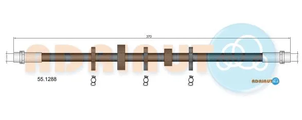 Brake Hose (55.1288)