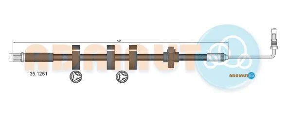 Brake Hose (35.1251)