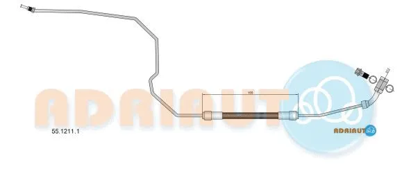 Brake Hose (55.1211.1)