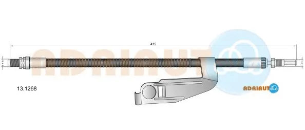Brake Hose (13.1268)