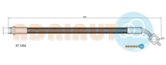 Brake Hose (57.1252)