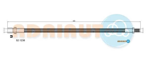 Brake Hose (52.1238)