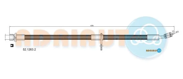 Brake Hose (52.1263.2)