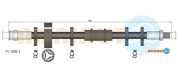 Brake Hose (11.1200.1)