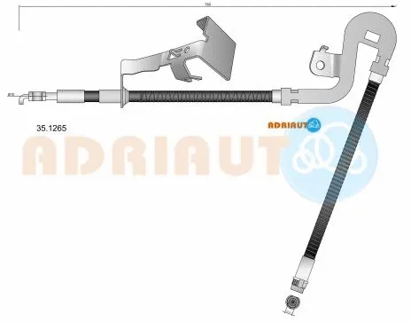 Brake Hose (35.1265)