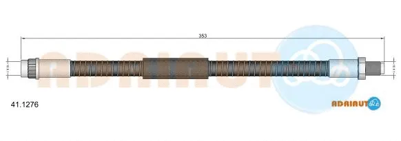 Brake Hose (41.1276)