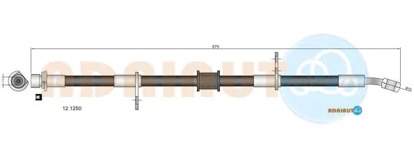Brake Hose (12.1250)