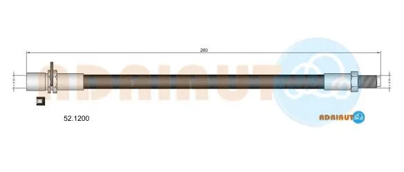 Brake Hose (52.1200)