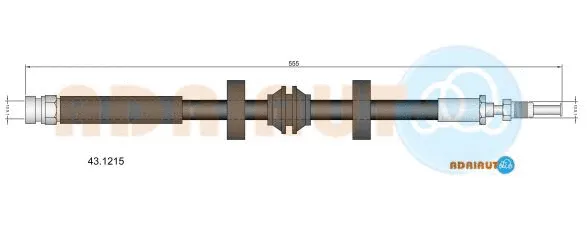 Brake Hose (43.1215)