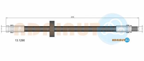 Brake Hose (13.1290)