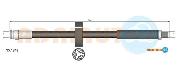 Brake Hose (35.1249)