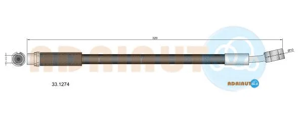 Brake Hose (33.1274)