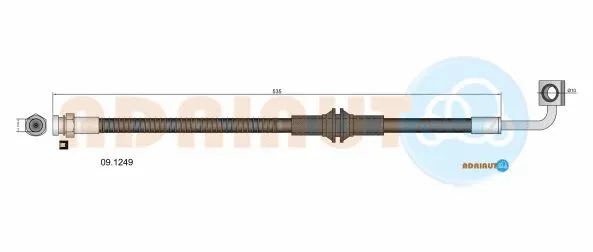 Brake Hose (09.1249)