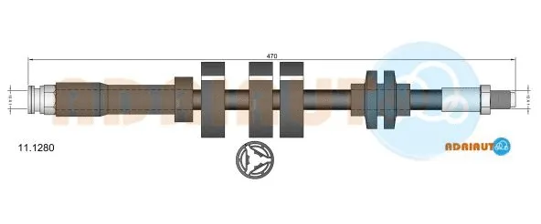 Brake Hose (11.1280)