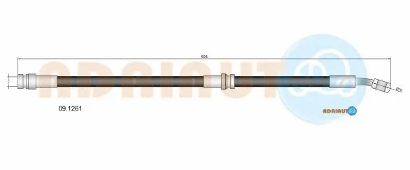 Brake Hose (09.1261)