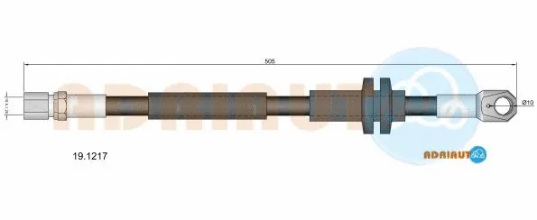 Brake Hose (19.1217)