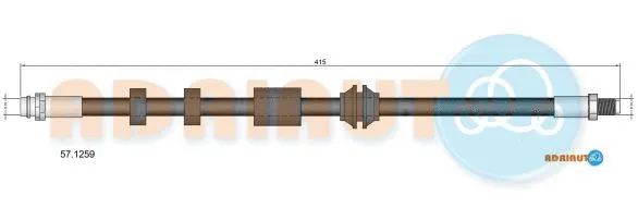 Brake Hose (57.1259)