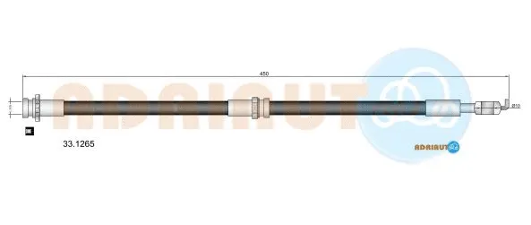 Brake Hose (33.1265)