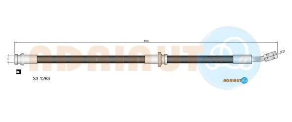 Brake Hose (33.1263)