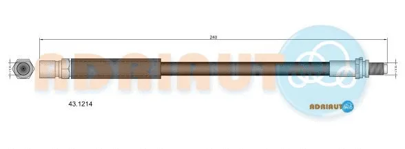 Brake Hose (43.1214)
