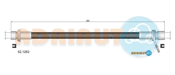 Brake Hose (52.1263)