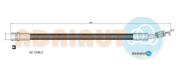 Brake Hose (52.1239.2)