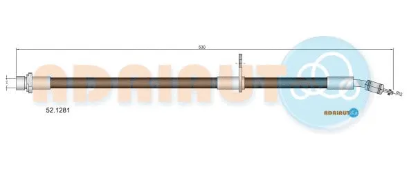 Brake Hose (52.1281)