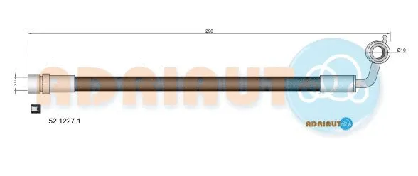 Brake Hose (52.1227.1)