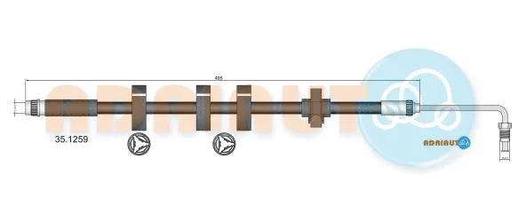 Brake Hose (35.1259)