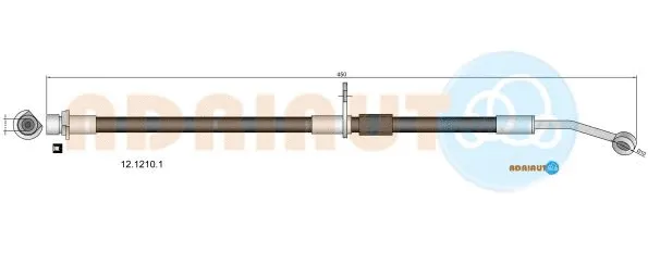 Brake Hose (12.1210.1)