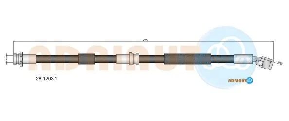 Brake Hose (28.1203.1)