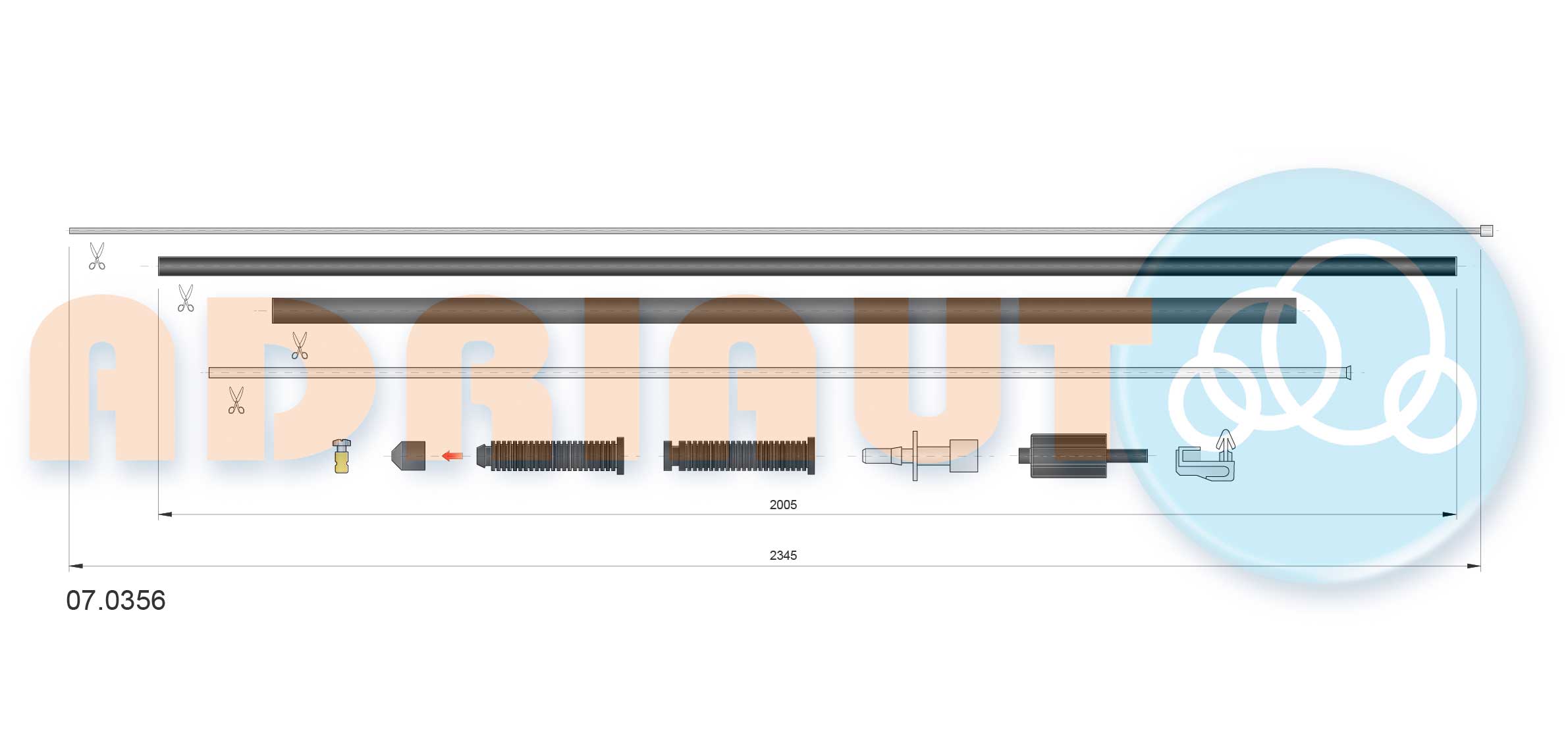 Accelerator Cable (07.0356)
