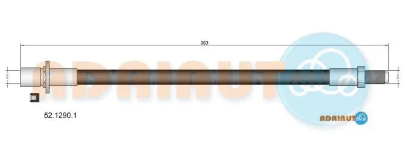 Brake Hose (52.1290.1)