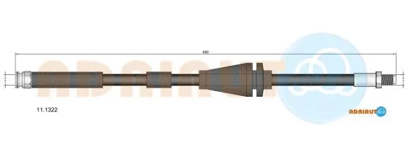 Brake Hose (11.1322)