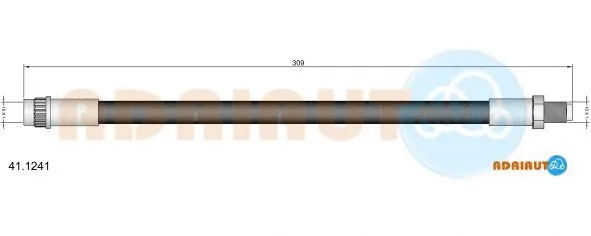 Brake Hose (41.1241)