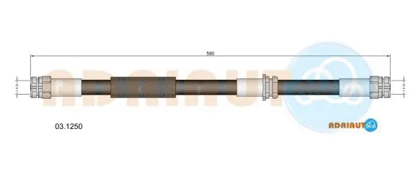Brake Hose (03.1250)
