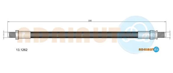 Brake Hose (13.1262)