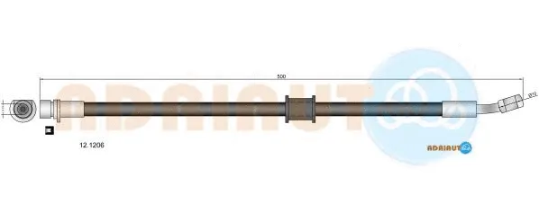 Brake Hose (12.1206)