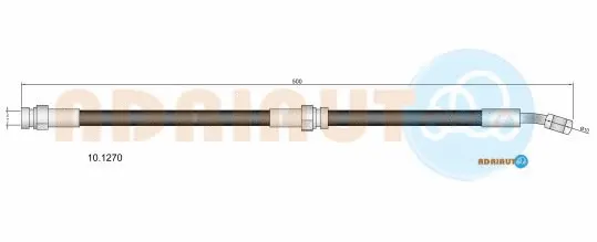 Brake Hose (10.1270)