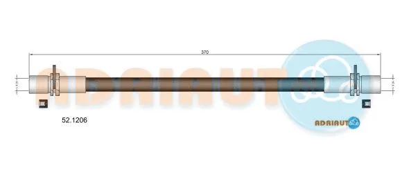 Brake Hose (52.1206)