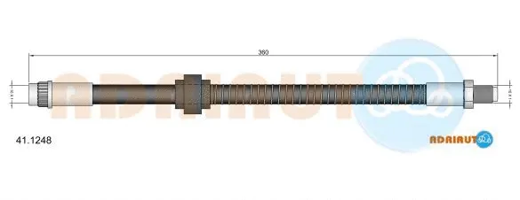 Brake Hose (41.1248)