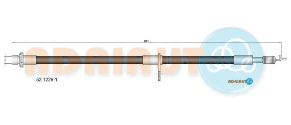 Brake Hose (52.1229.1)