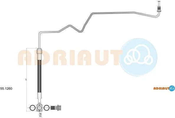Brake Hose (55.1260)