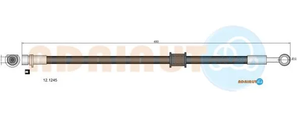 Brake Hose (12.1245)