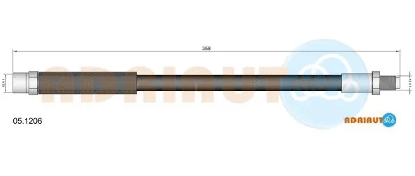 Brake Hose (05.1206)
