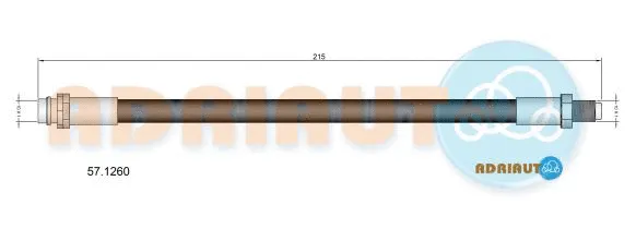 Brake Hose (57.1260)