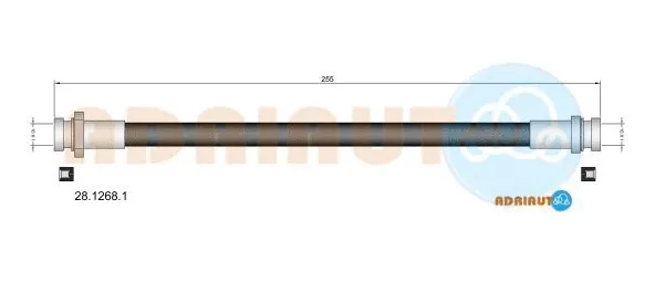 Brake Hose (28.1268.1)