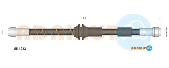 Brake Hose (55.1233)