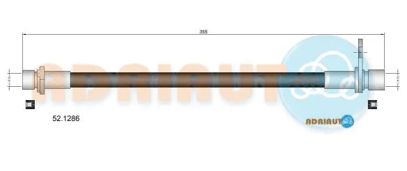 Brake Hose (52.1286)